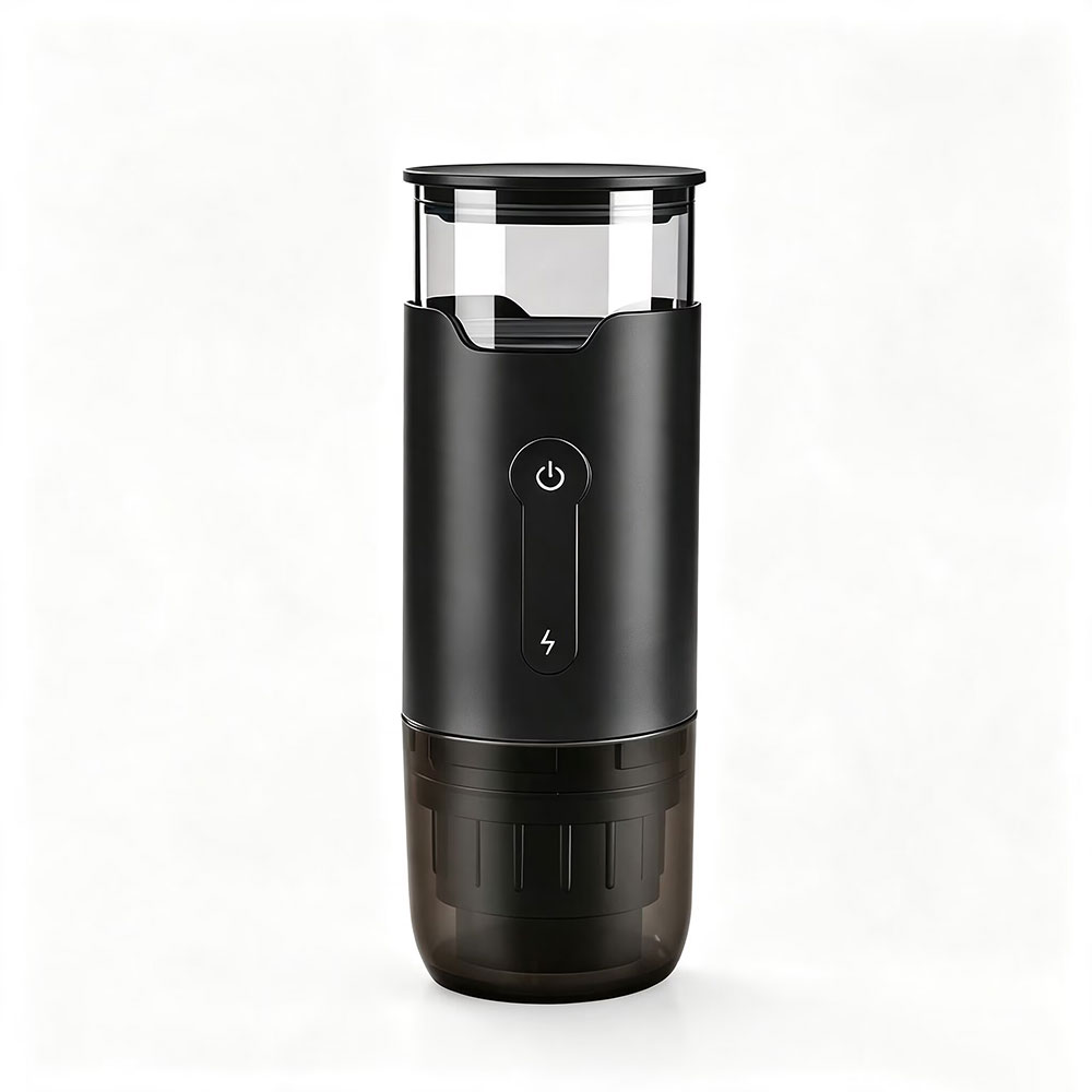 2-in-1 Portable Coffee Maker – Works with KCup Pods & Ground Coffee