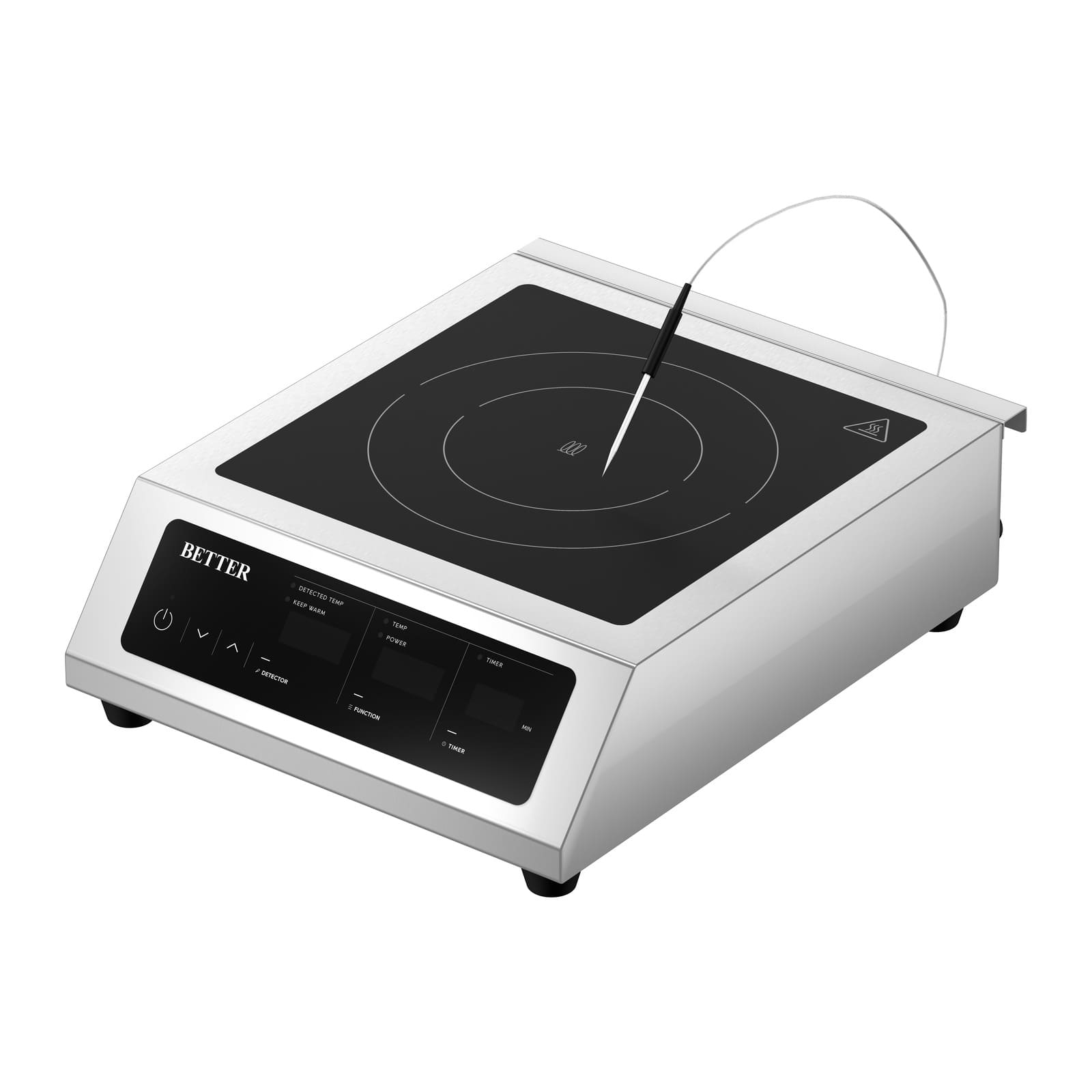 3500W Half-Bridge Induction Stove – 300W-3500W, 10 Levels, 3 LED Display