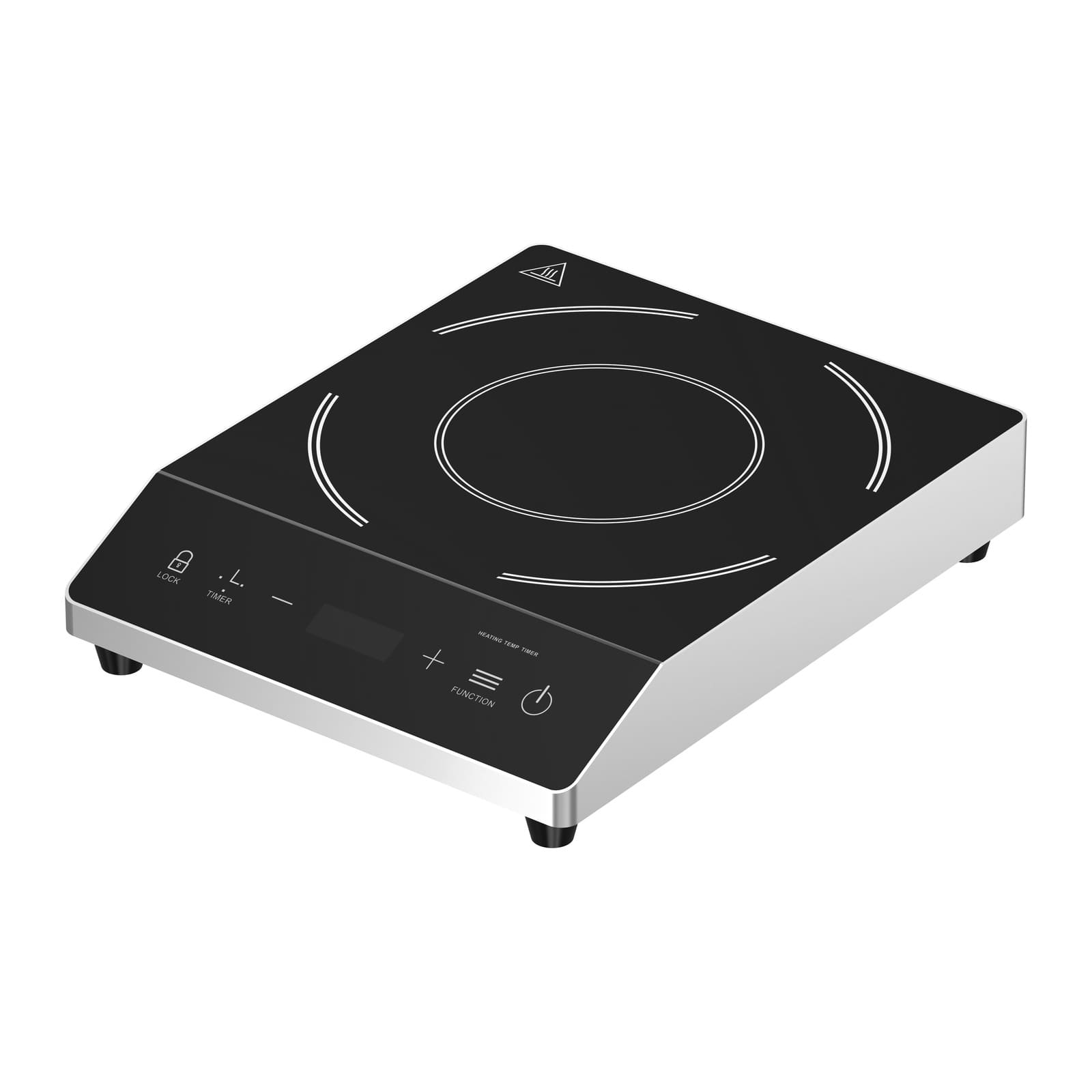 3500W Half-Bridge Induction Stove – Touch Control with Safety Lock, LCD Display