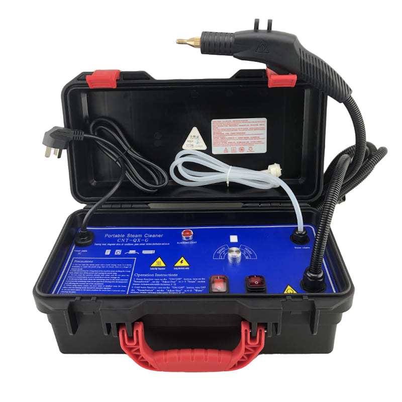 3-Level Adjustable Steam Cleaner with Tankless Design & 30-Second Fast Heating