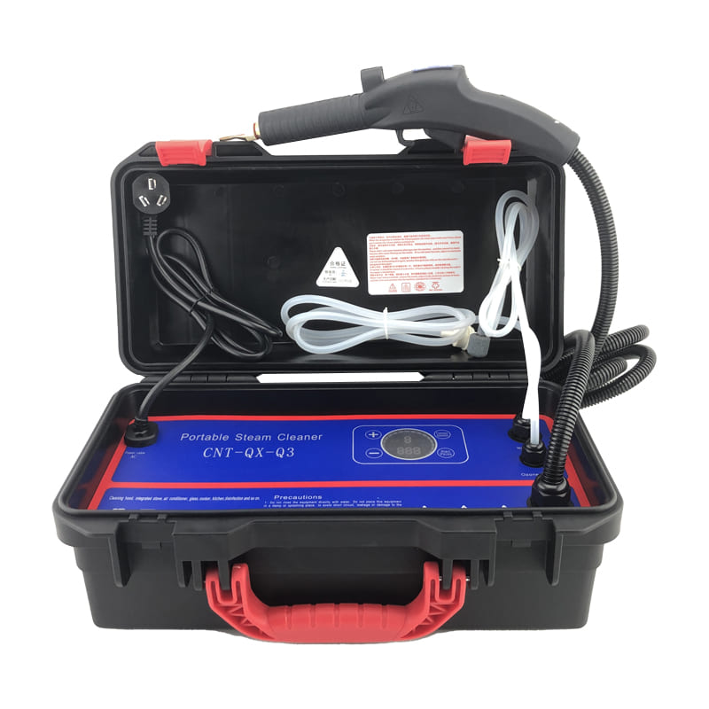 5-Level Steam Cleaner with Ozone, Hot/Cold Water & Touchscreen Voice Prompts