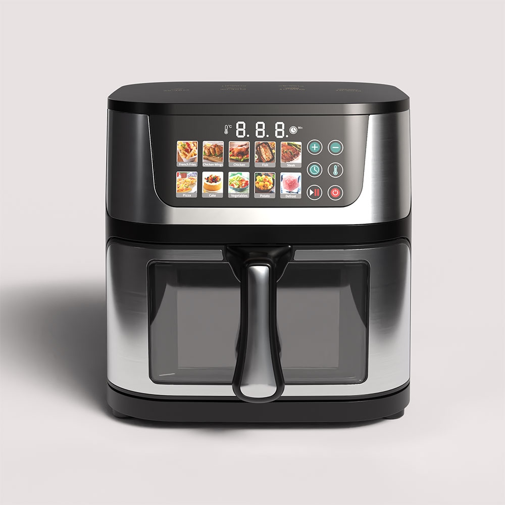 10L Touch Screen Air Fryer, 1400W, Cook, Heat & Keep Warm Functions