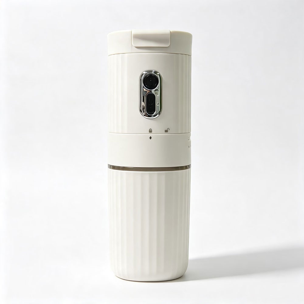 Wireless Portable Coffee Maker – 7‑Grind Settings, Integrated Grinder & Brewer
